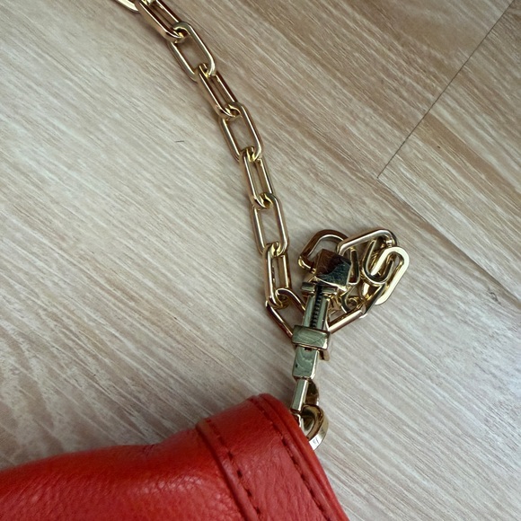 Tory Burch Orange Crossbody Purse with Magnetic Closure - Picture 7 of 11